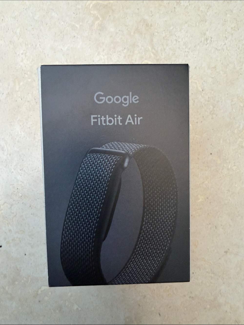 Google Fitbit Air Smart Band – Black Woven Strap